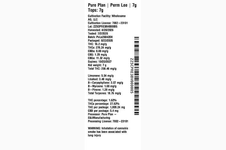 Perm Lee by Pure Plan