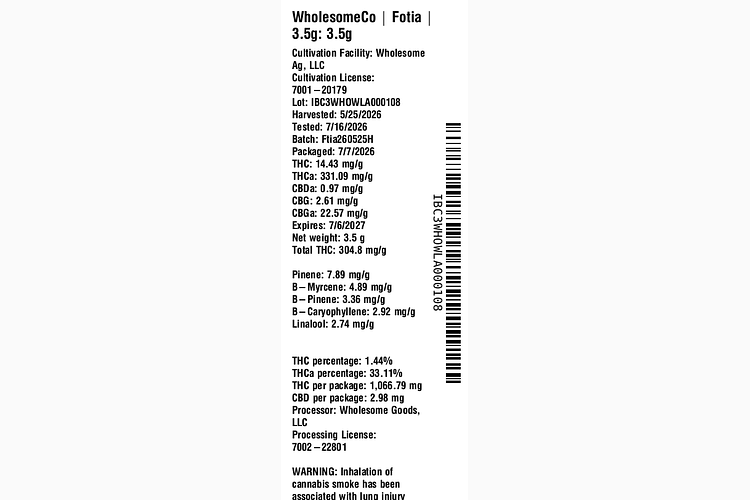 Fotia by WholesomeCo