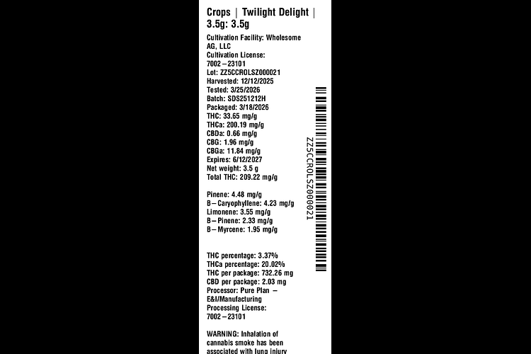 Twilight Delight by Crops