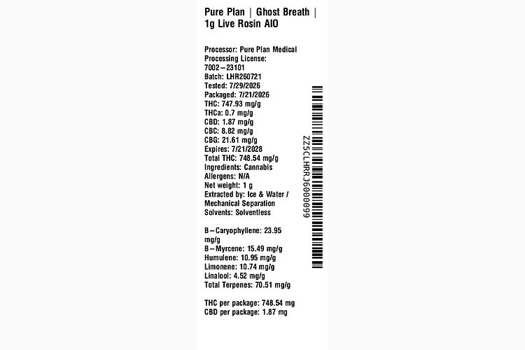 Ghost Breath by Pure Plan
