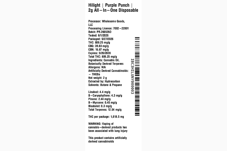 Purple Punch by Hilight