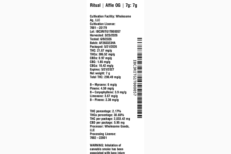 Affie OG by Ritual