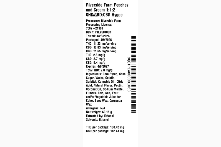 Peaches and Cream Hygge Chews by Riverside Farm