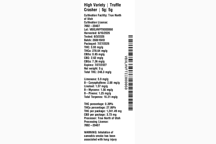 Truffle Crasher by High Variety