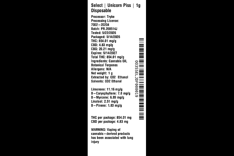 Unicorn Piss by Select