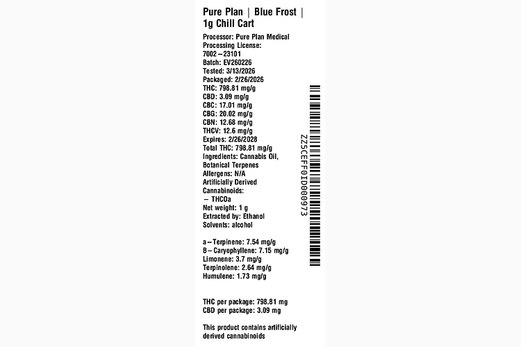 Blue Frost by Pure Plan