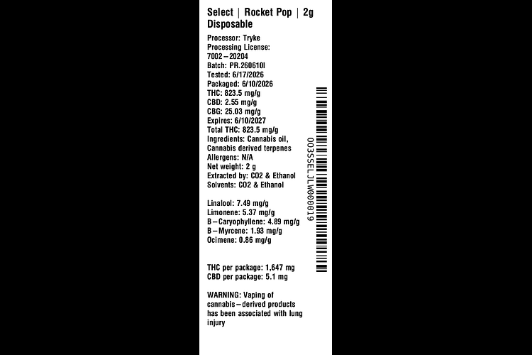Rocket Pop by Select
