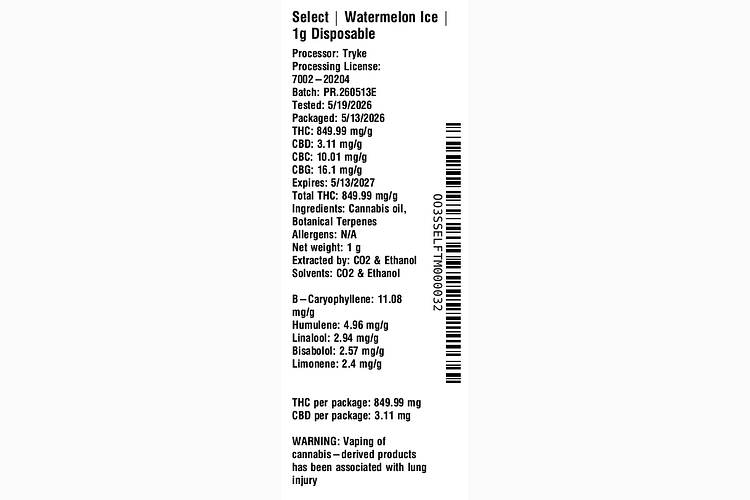 Watermelon Ice by Select