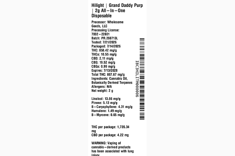 Grand Daddy Purp by Hilight