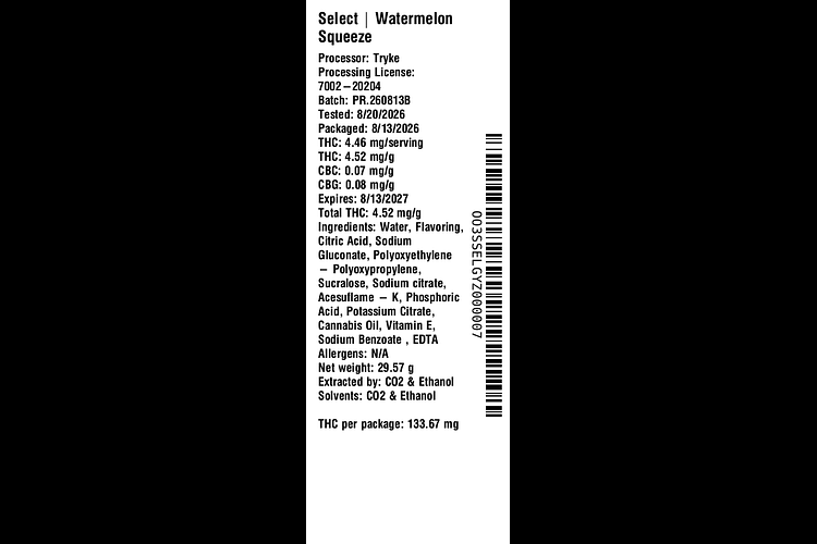 Watermelon Squeeze by Select