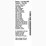 Low Dose RSO Capsules 2mg by Boojum