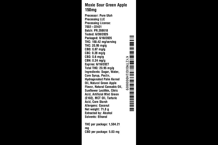 Sour Green Apple by Moxie