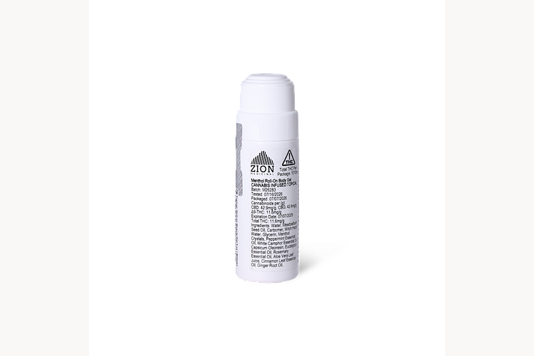 Menthol Roll-On Body Gel by Zion