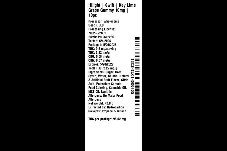 Swift - Key Lime Grape by Hilight