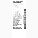 Lemon Liquid Suspension by Wave