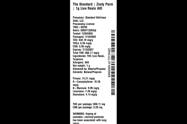 Zesty Parm by The Standard