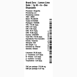 Lemon Lime Soda by Brand Zero