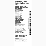 Mango Sorbet by High Variety