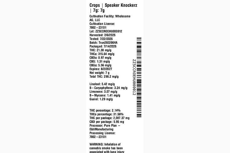 Speaker Knockerz by Crops
