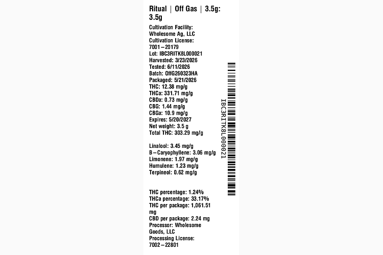 Off Gas by Ritual