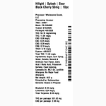 Splash - Sour Black Cherry by Hilight