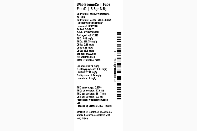 Face FunkD by WholesomeCo