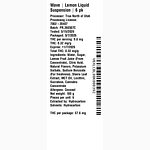 Lemon Liquid Suspension by Wave