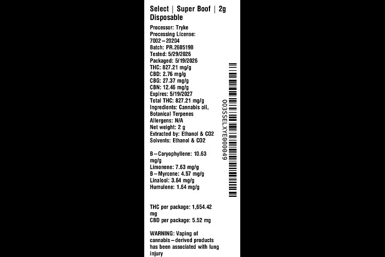 Super Boof by Select