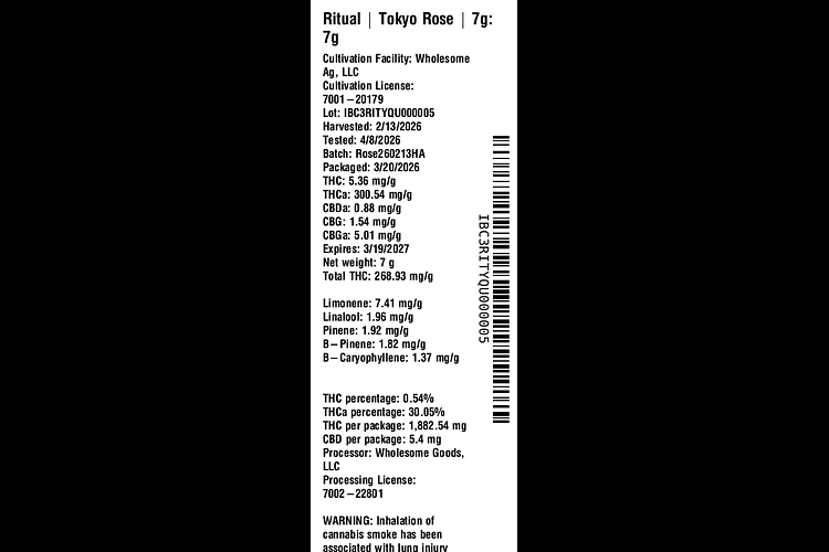 Tokyo Rose by Ritual