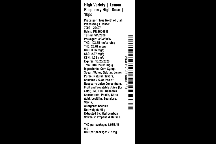 Lemon Raspberry by Hi Variety