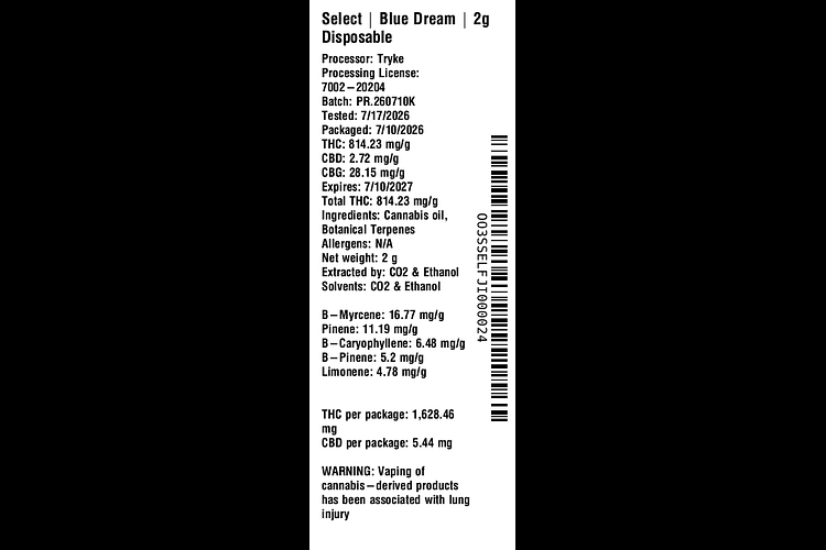 Blue Dream by Select