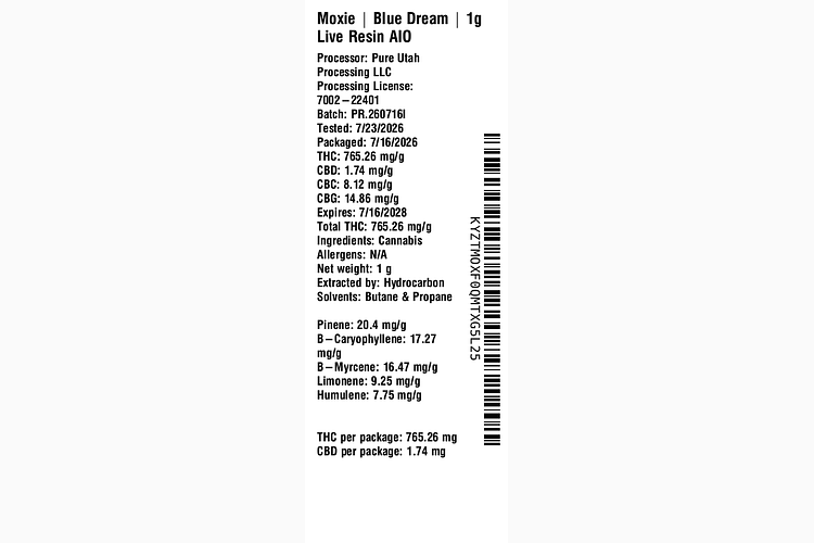 Blue Dream by Moxie