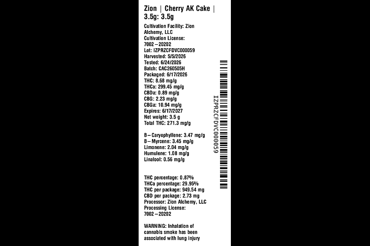 Cherry AK Cake by Zion