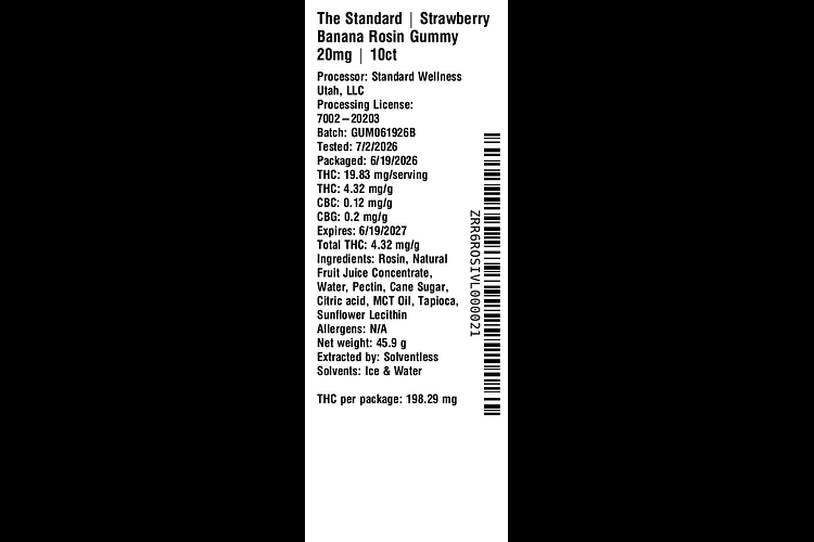 Strawberry Banana by The Standard