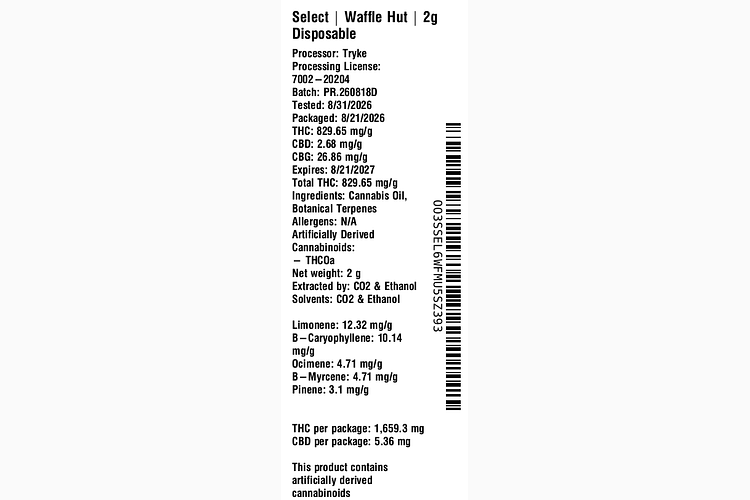 Waffle Hut by Select