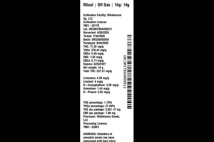 Off Gas by Ritual
