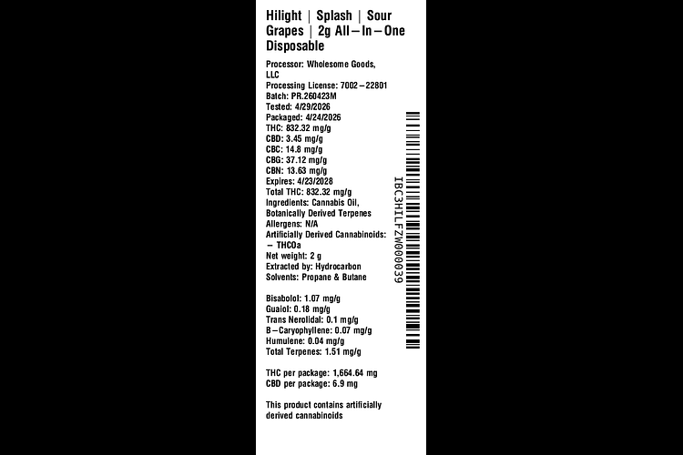 Splash - Sour Grapes by Hilight