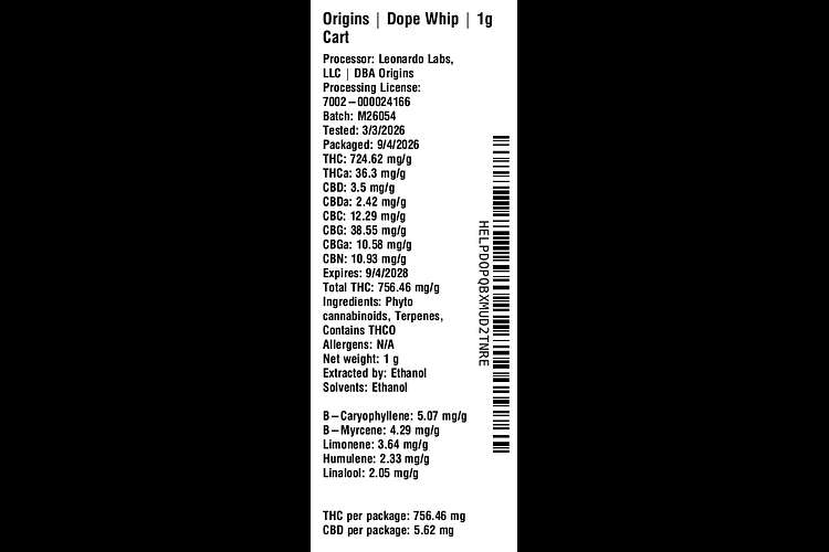 Dope Whip by Origins