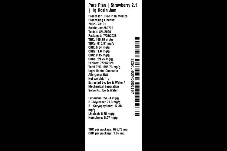 Strawberry 2.1 by Pure Plan