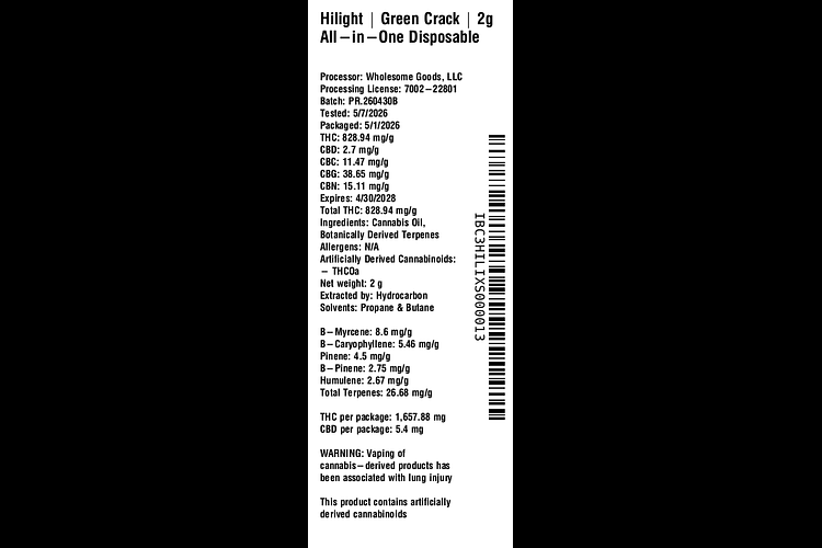 Green Crack by Hilight
