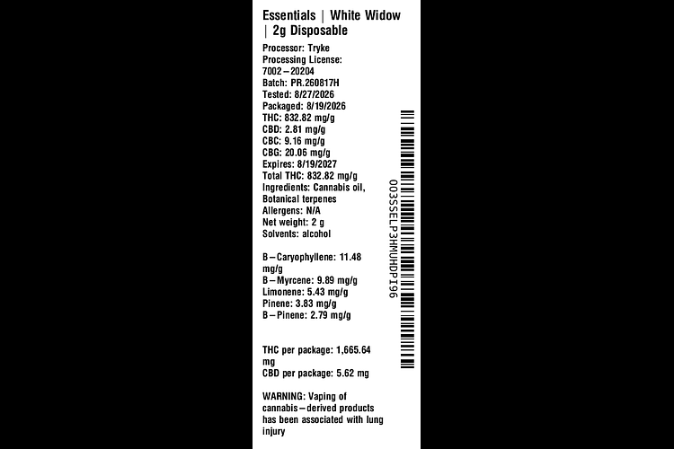 White Widow by Select
