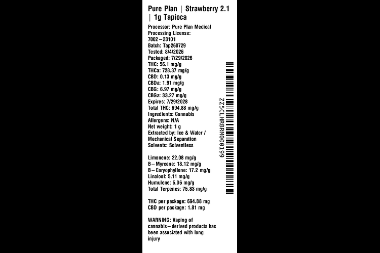 Strawberry 2.1 by Pure Plan
