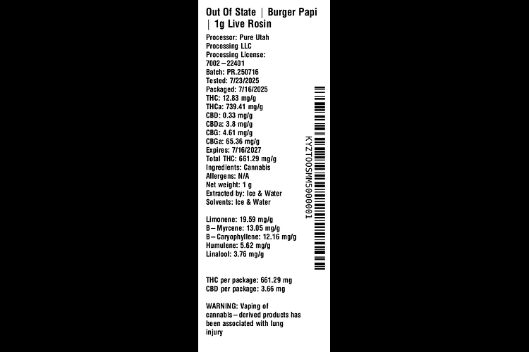 Burger Papi by Out of State