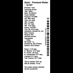 Permanent Marker by Select