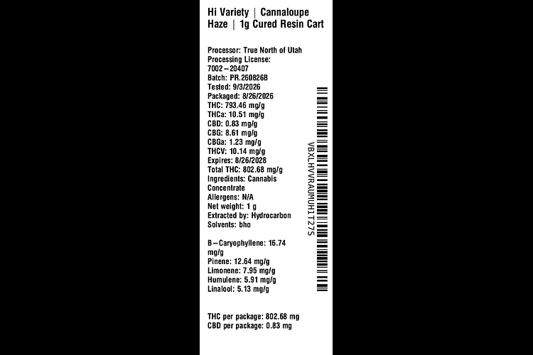 Cannaloupe Haze by Hi Variety