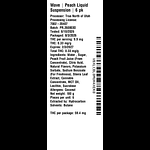 Peach Liquid Suspension by Wave