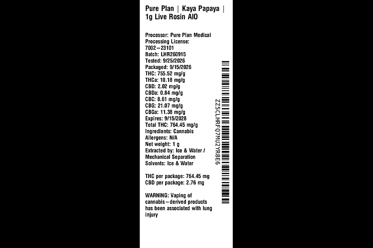 Kaya Papaya by Pure Plan