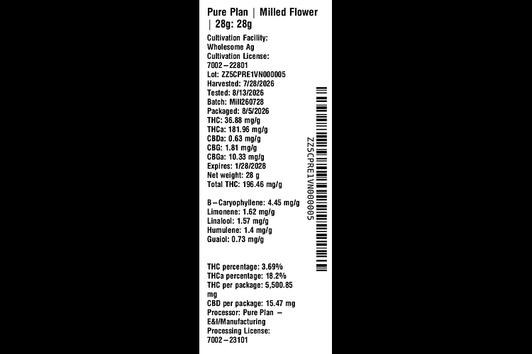 Milled Flower by Pure Plan