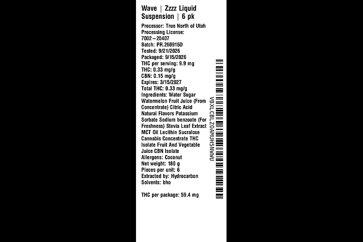 Zzzz Liquid Suspension by Wave