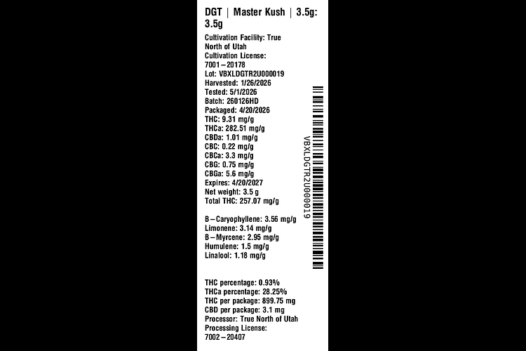 Master Kush by DGT